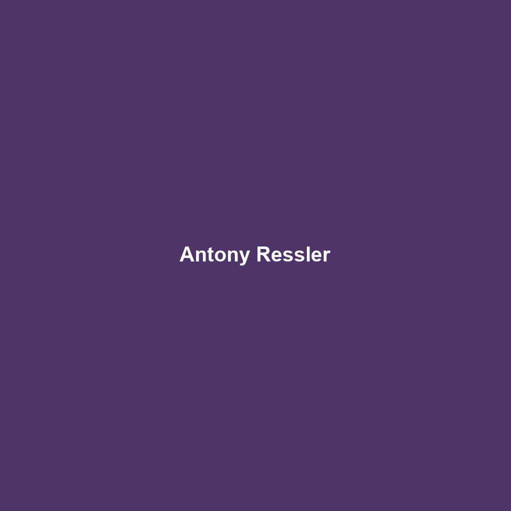 Antony Ressler