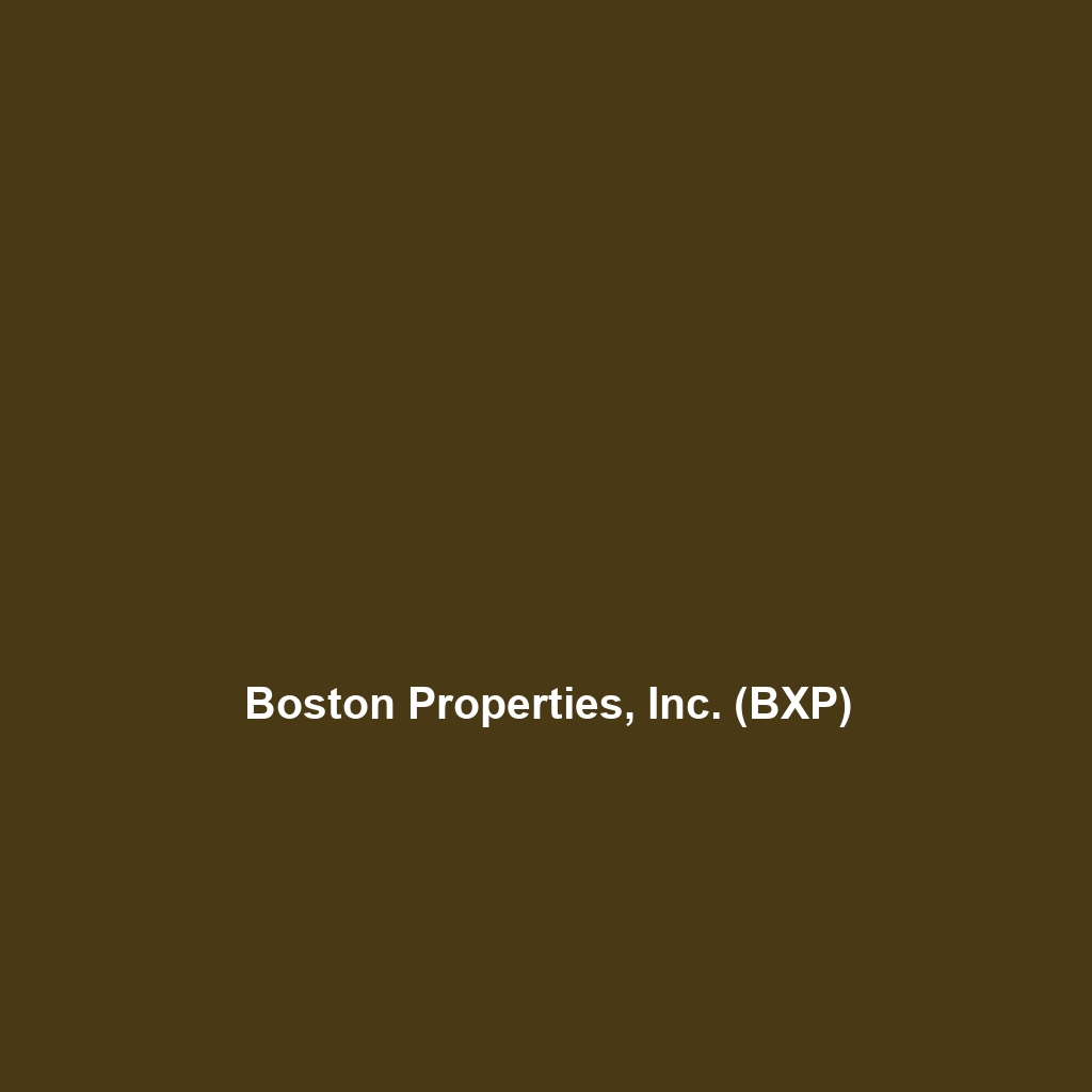 Boston Properties, Inc. (BXP)