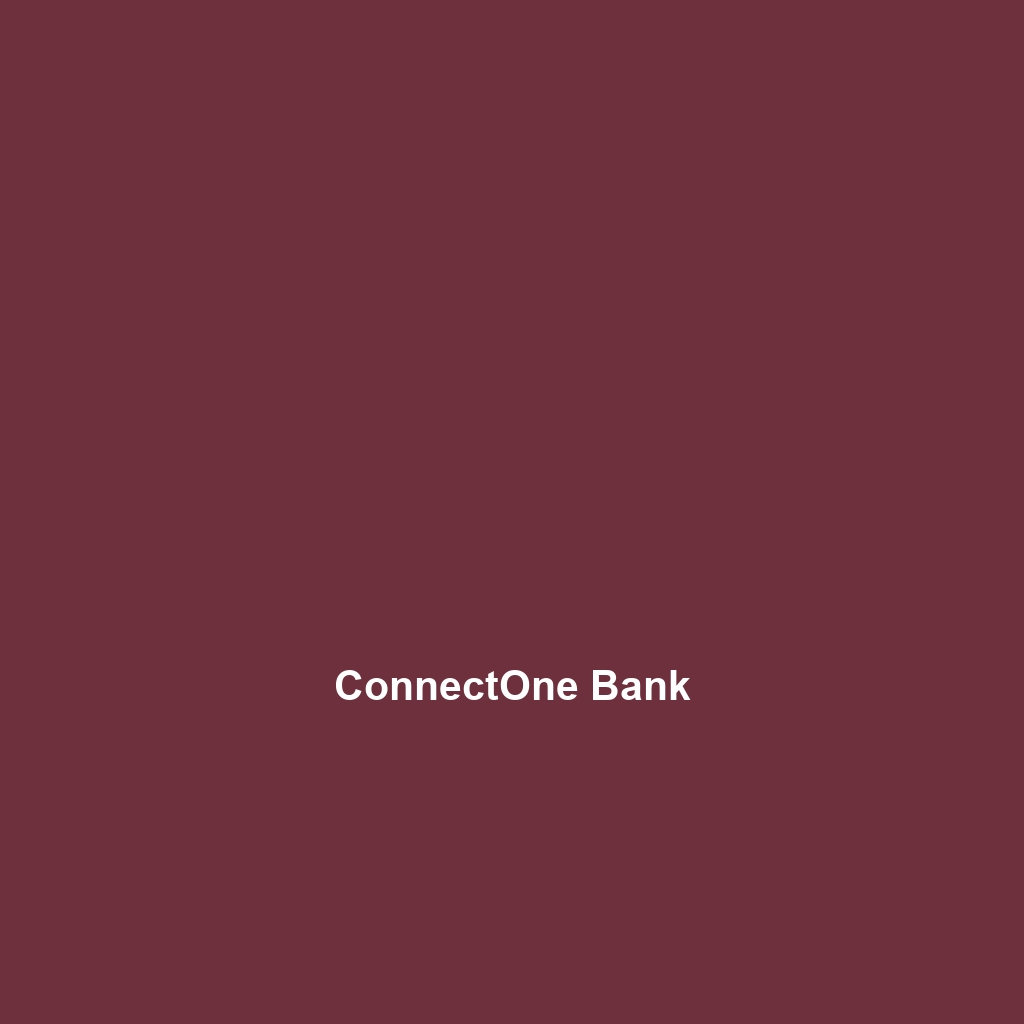 ConnectOne Bank