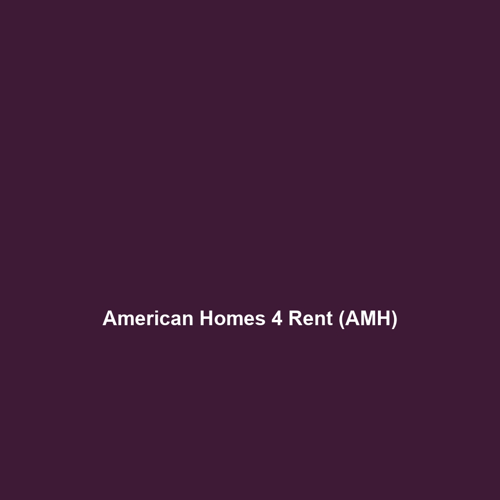 American Homes 4 Rent (AMH)