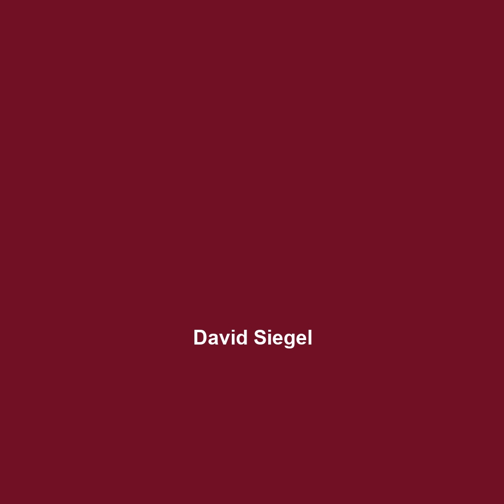 David Siegel