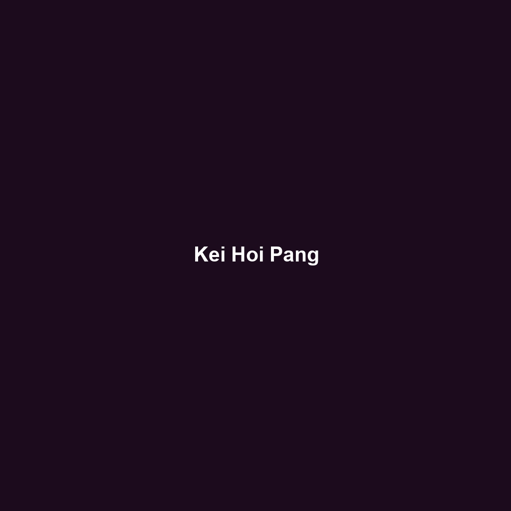 Kei Hoi Pang