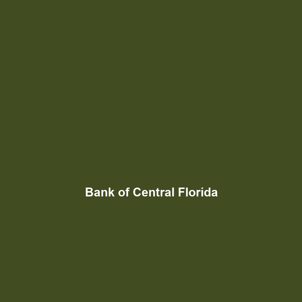 Bank of Central Florida