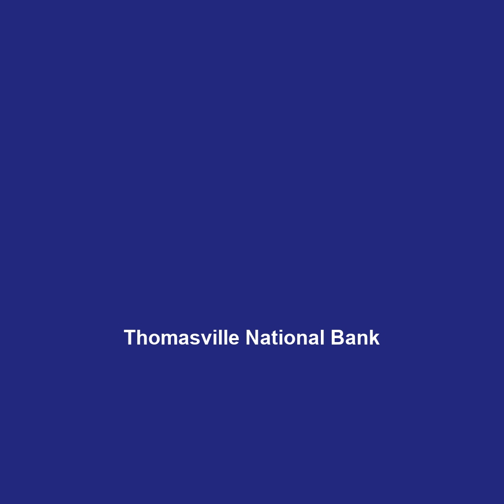 Thomasville National Bank