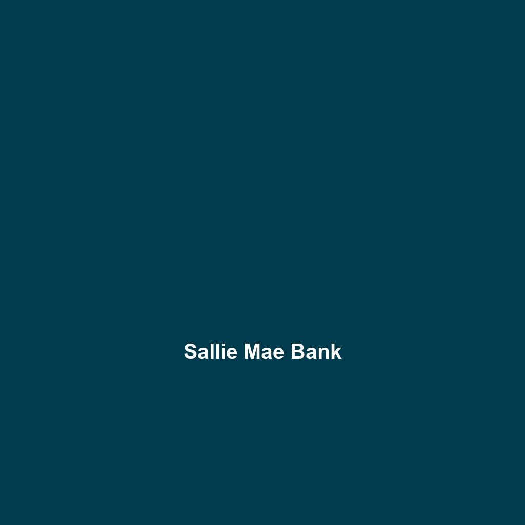 Sallie Mae Bank