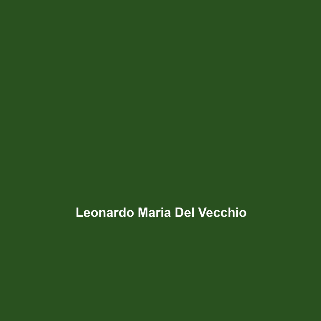 Leonardo Maria Del Vecchio