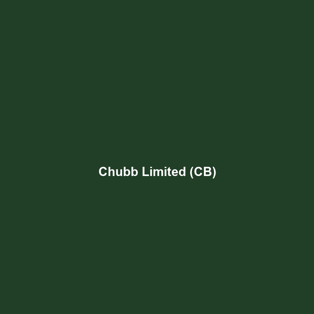 Chubb Limited (CB)