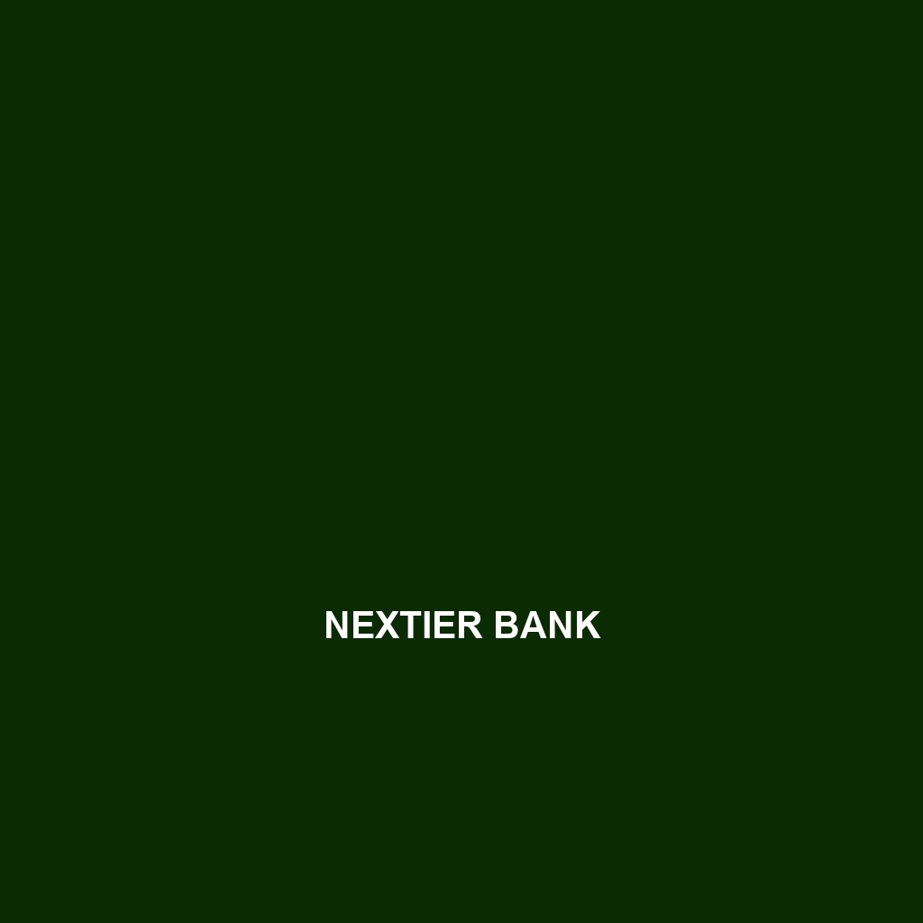 NEXTIER BANK