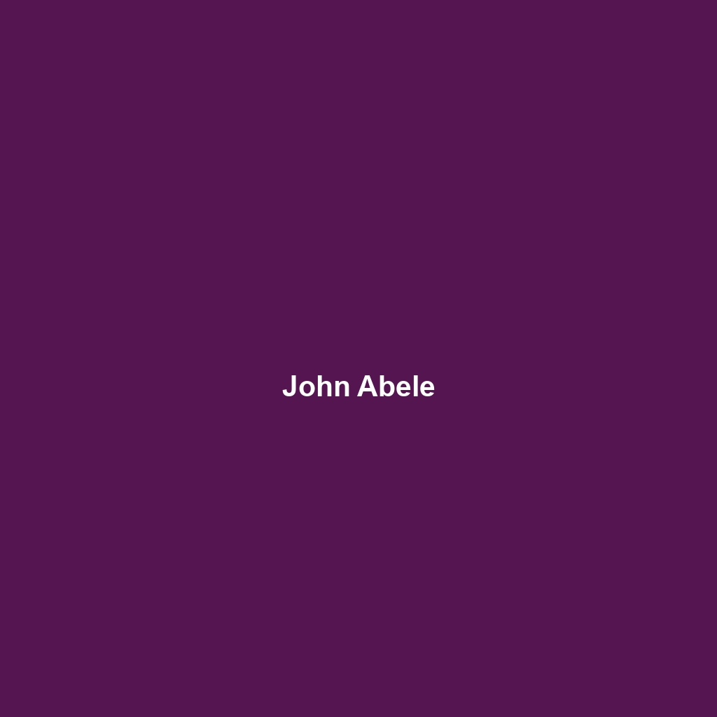 John Abele