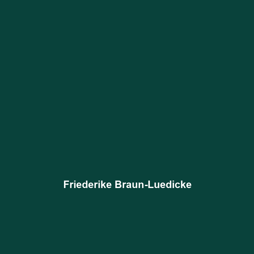 Friederike Braun-Luedicke