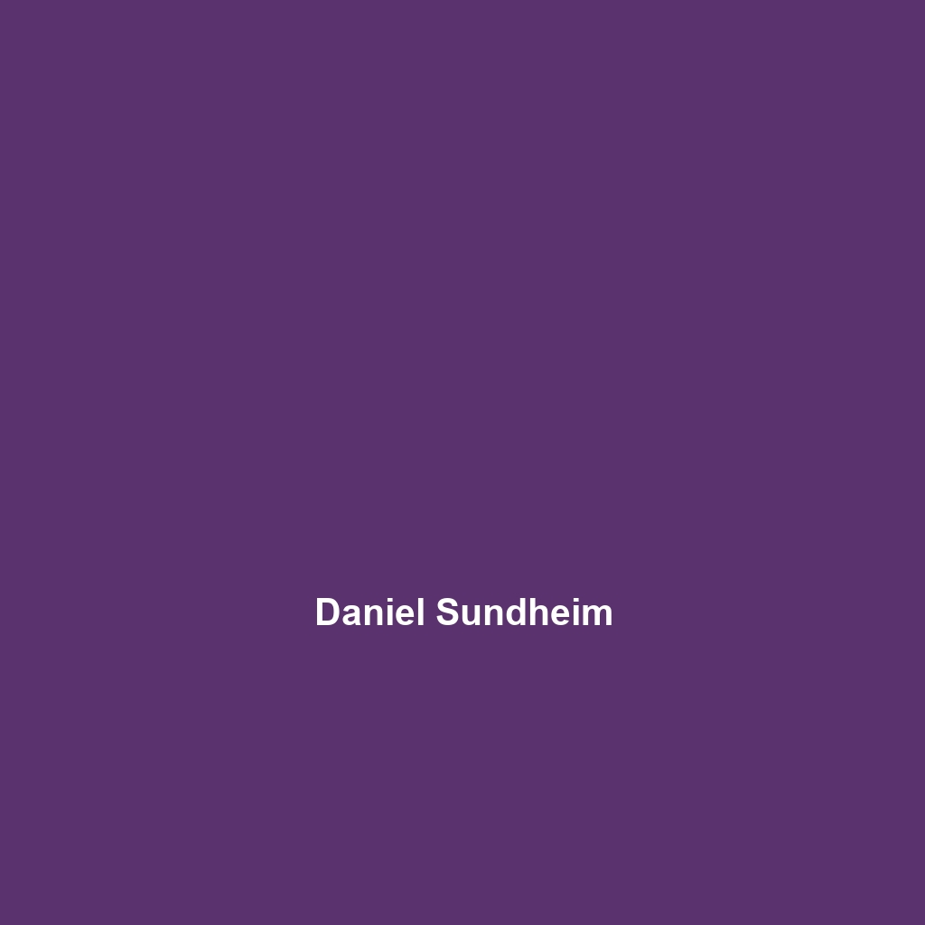 Daniel Sundheim