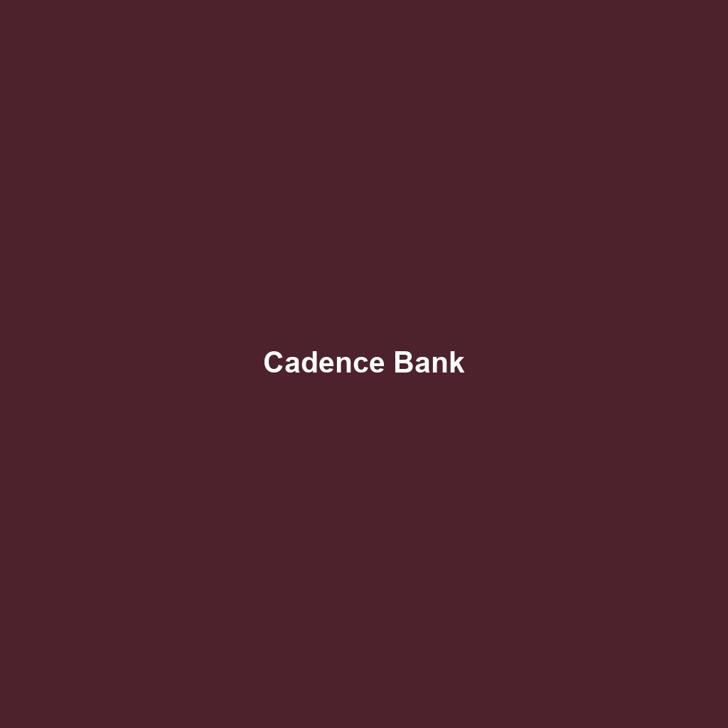 Cadence Bank