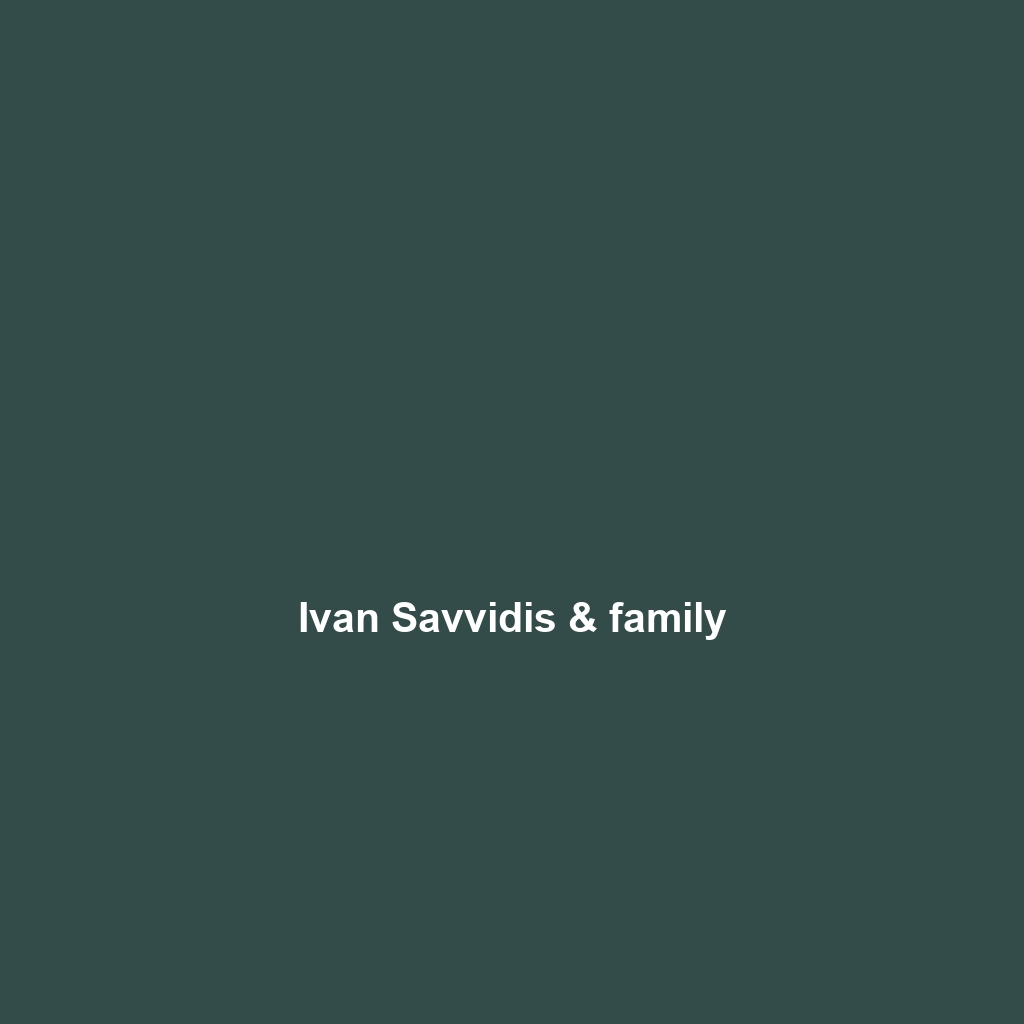 Ivan Savvidis & family