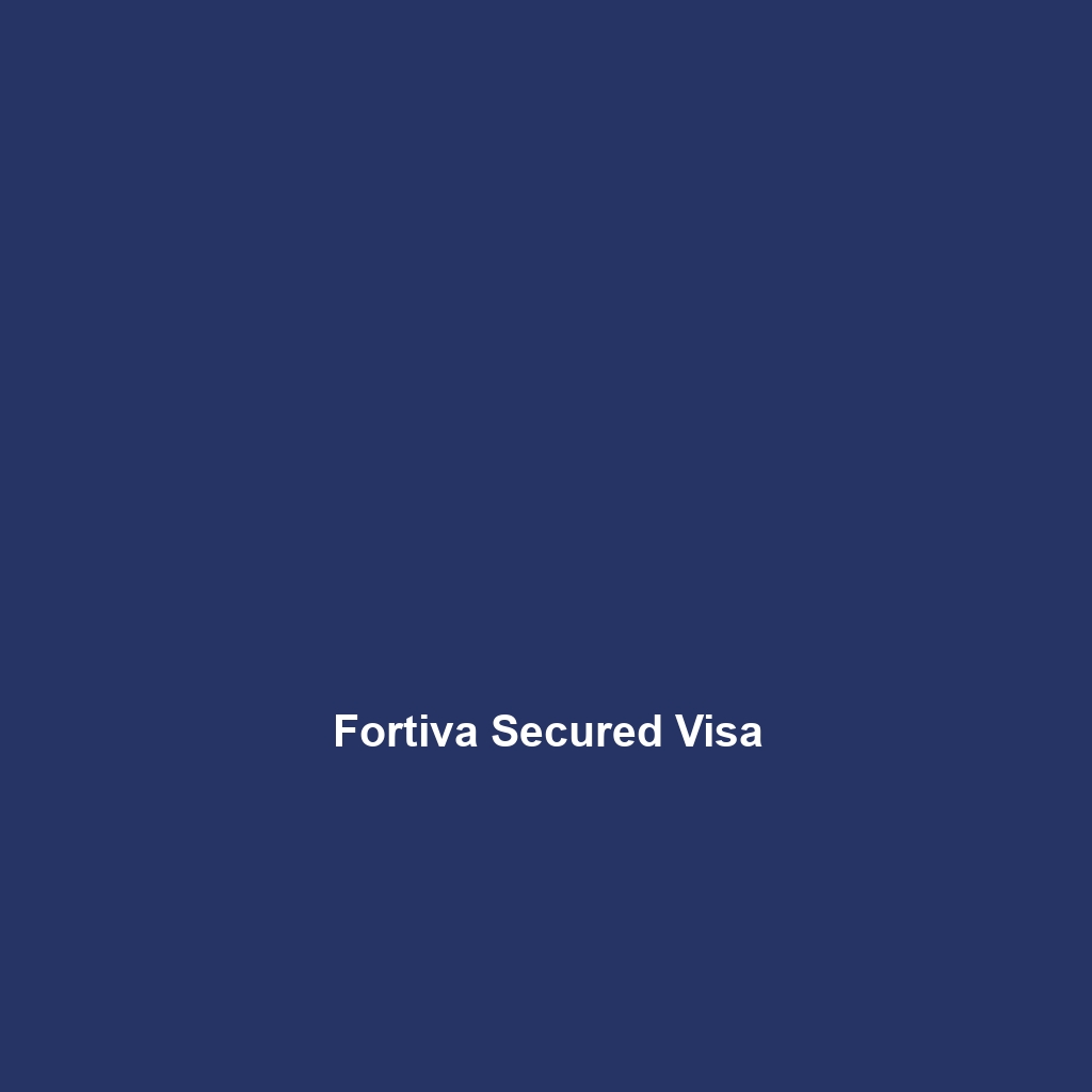 Fortiva Secured Visa