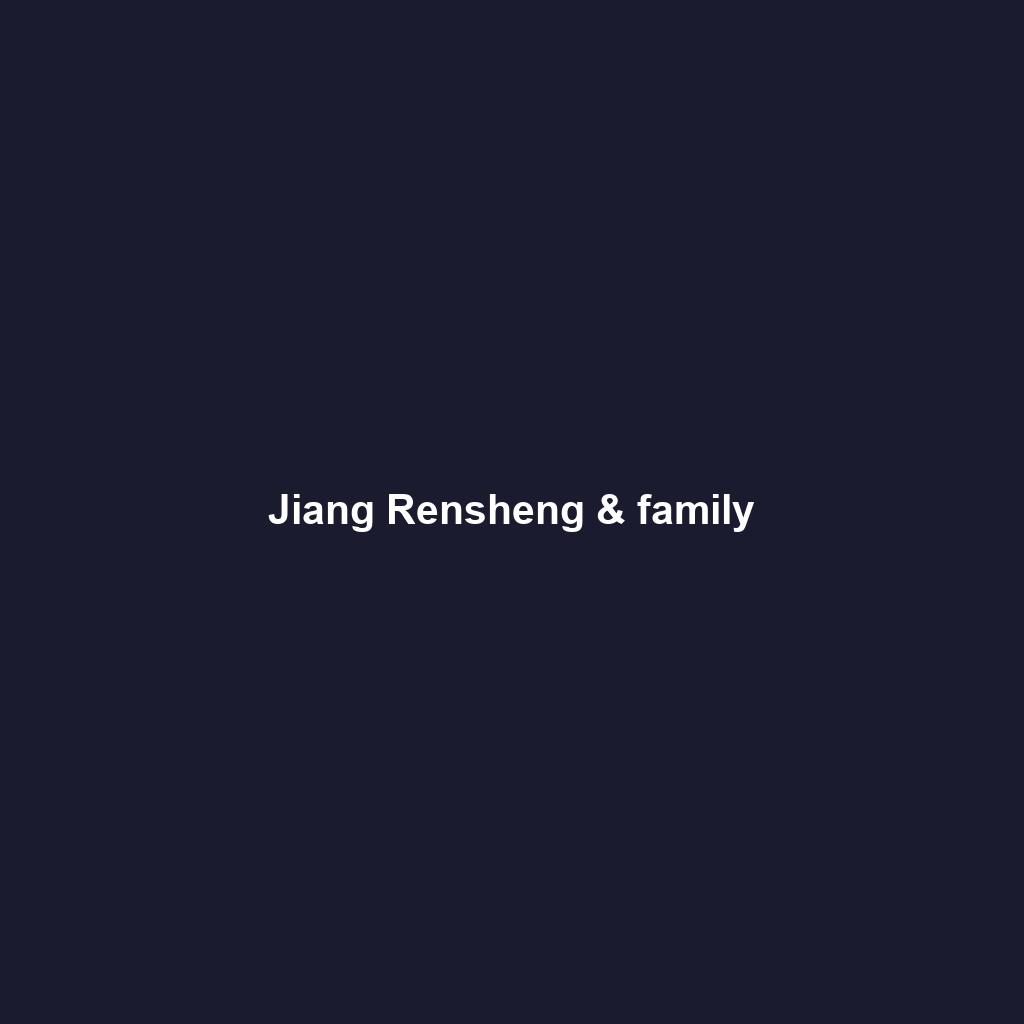 Jiang Rensheng & family