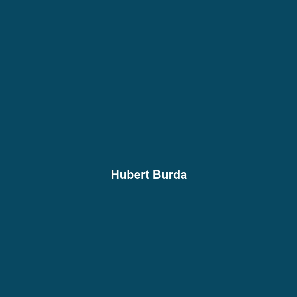 Hubert Burda