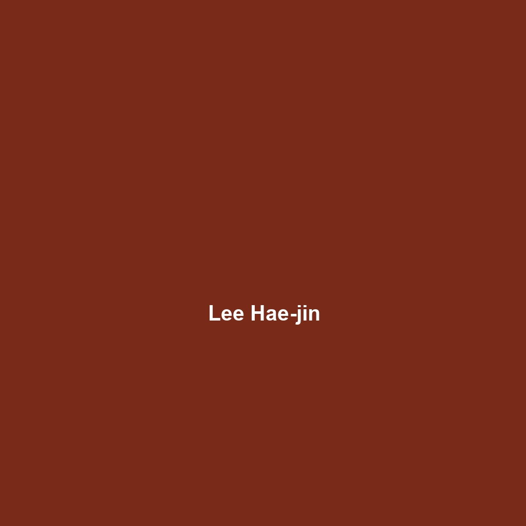 Lee Hae-jin