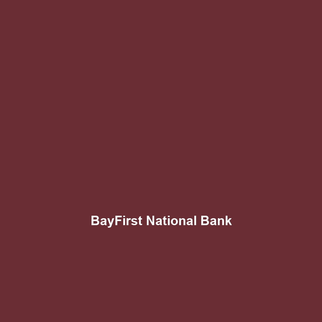 BayFirst National Bank