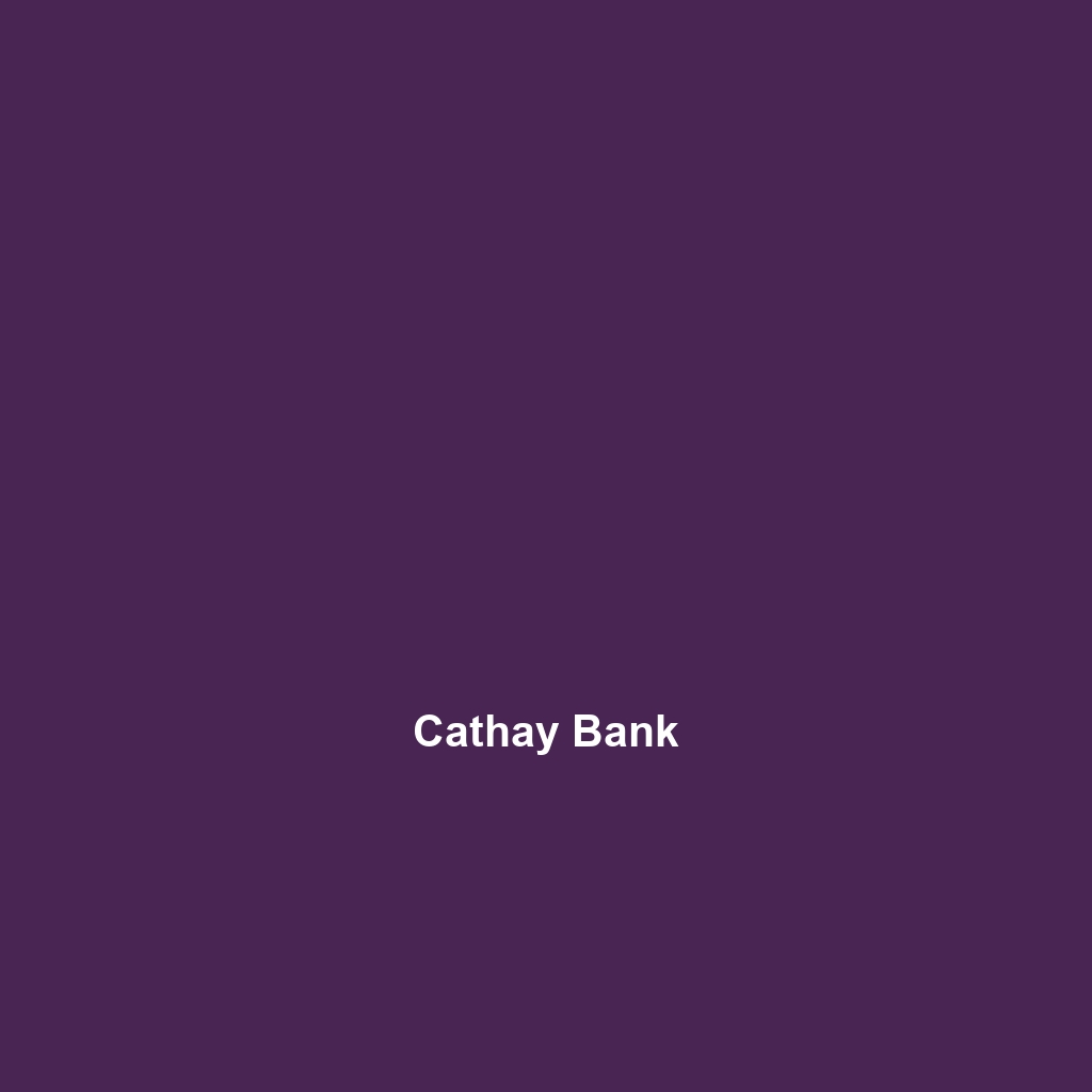 Cathay Bank