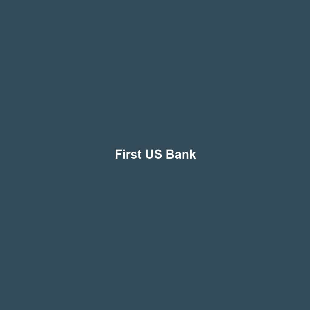 First US Bank