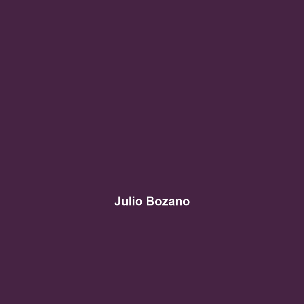 Julio Bozano