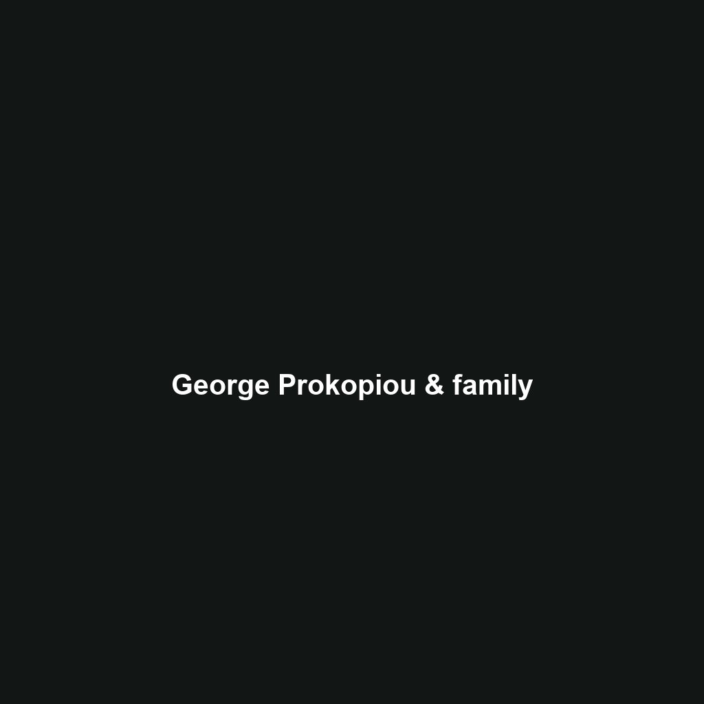 George Prokopiou & family