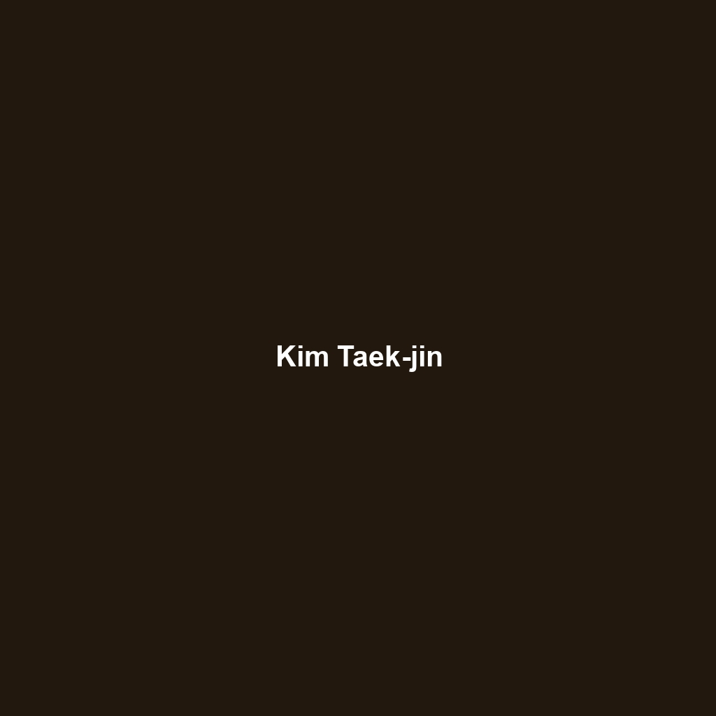 Kim Taek-jin