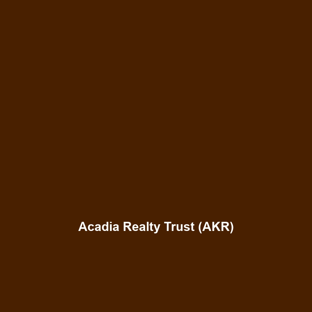 Acadia Realty Trust (AKR)