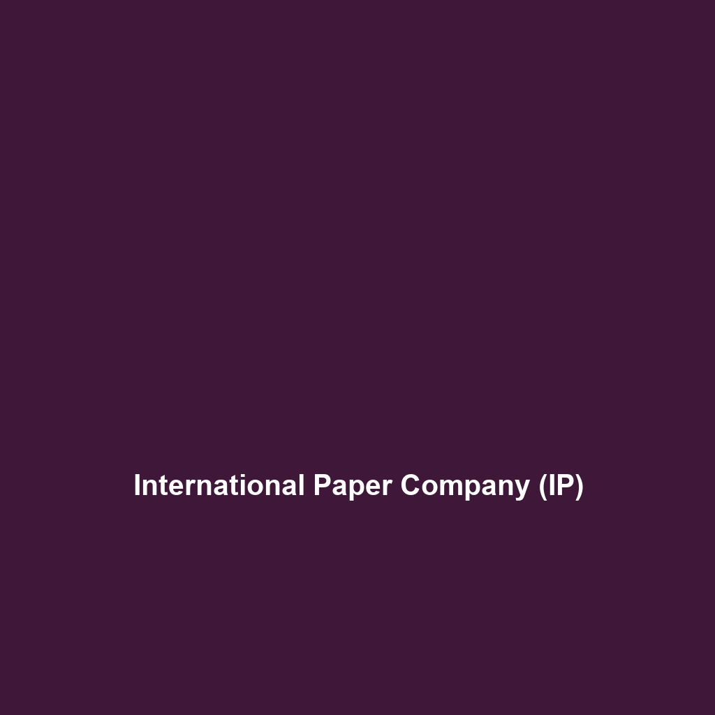 International Paper Company (IP)