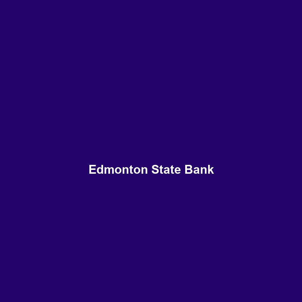 Edmonton State Bank