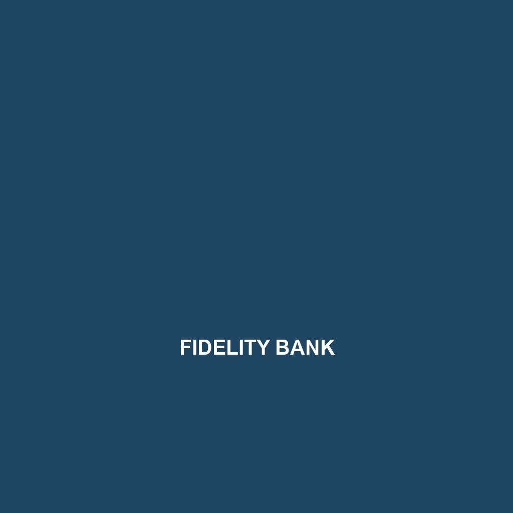 FIDELITY BANK