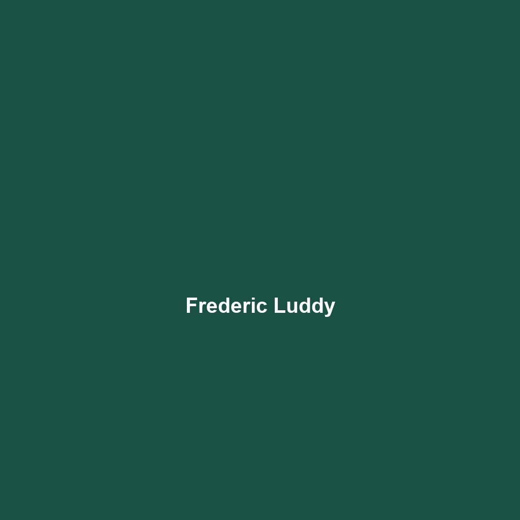 Frederic Luddy