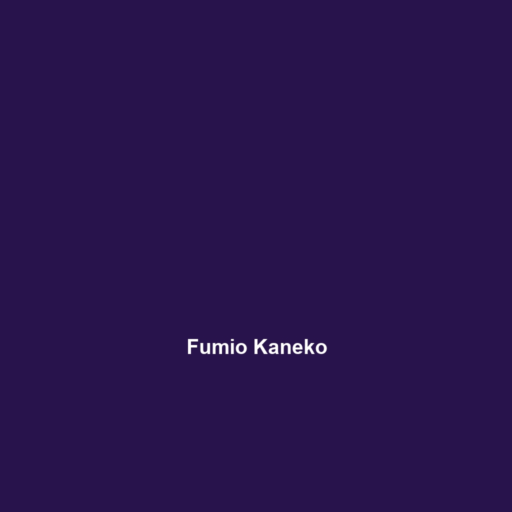 Fumio Kaneko