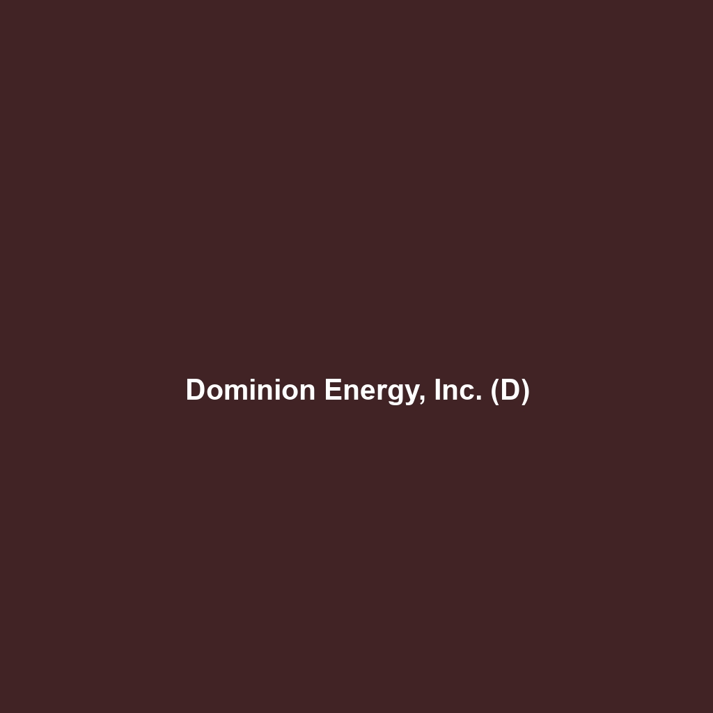 Dominion Energy, Inc. (D)