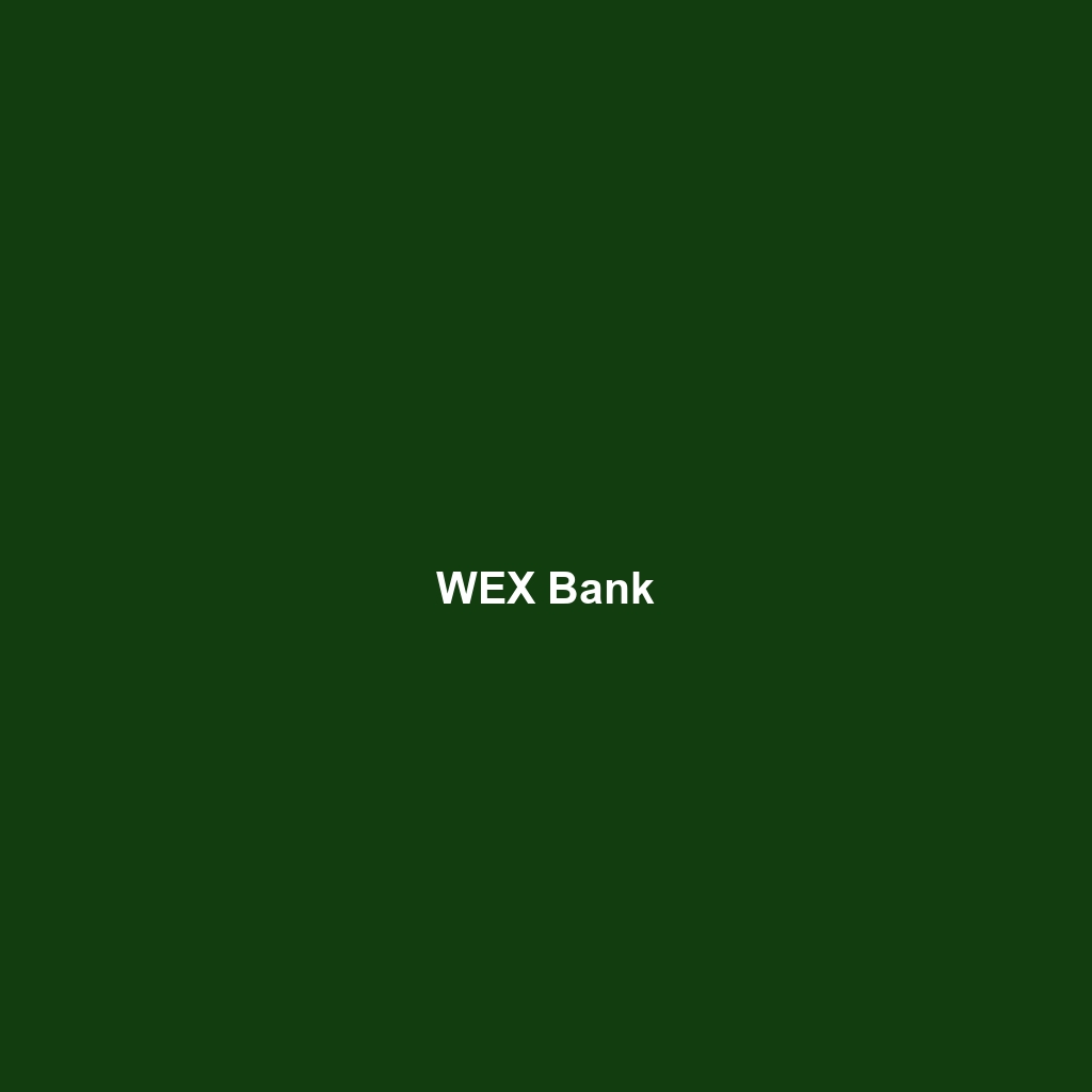 WEX Bank