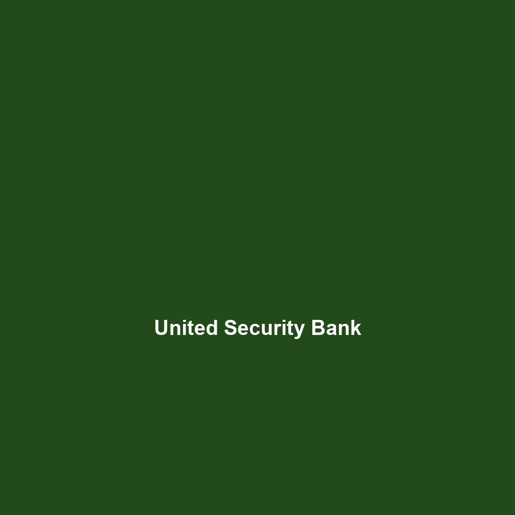 United Security Bank