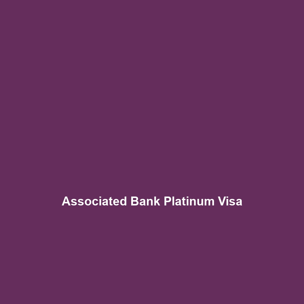 Associated Bank CashBack Visa