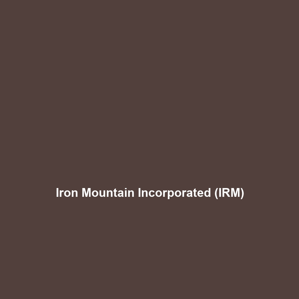 Iron Mountain Incorporated (IRM)