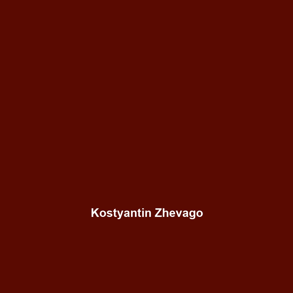 Kostyantin Zhevago