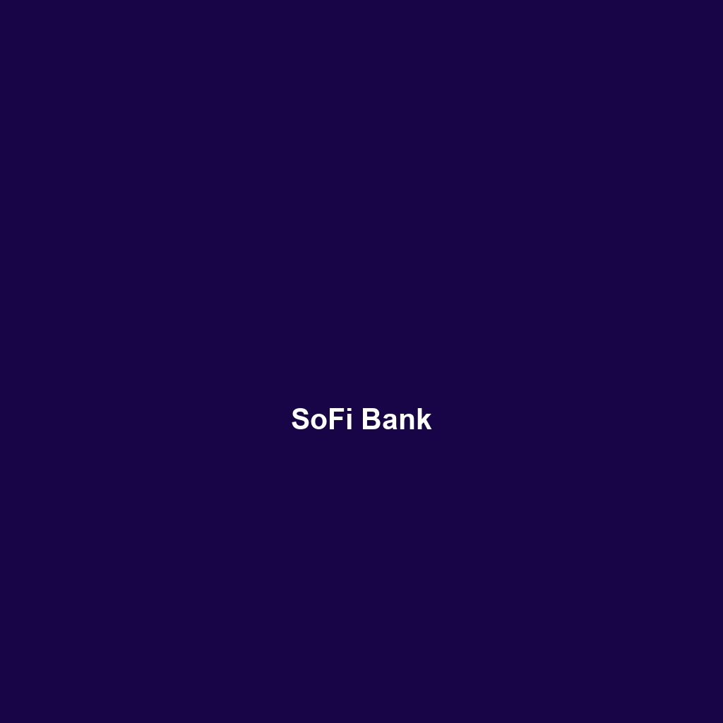 SoFi Bank