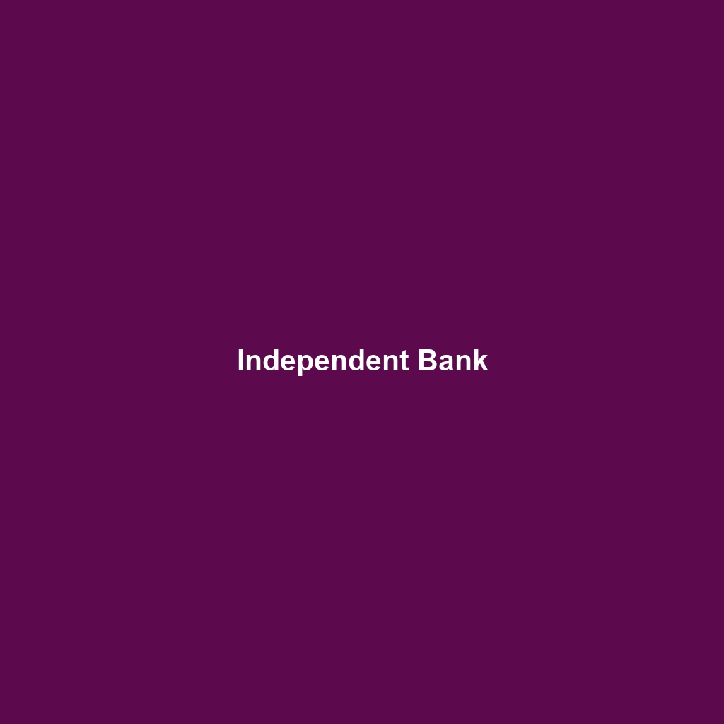 Independent Bank