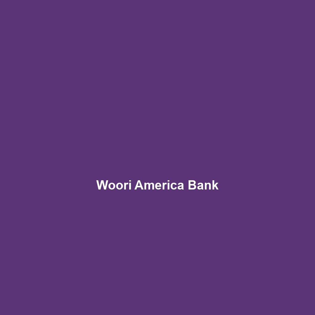 Woori America Bank