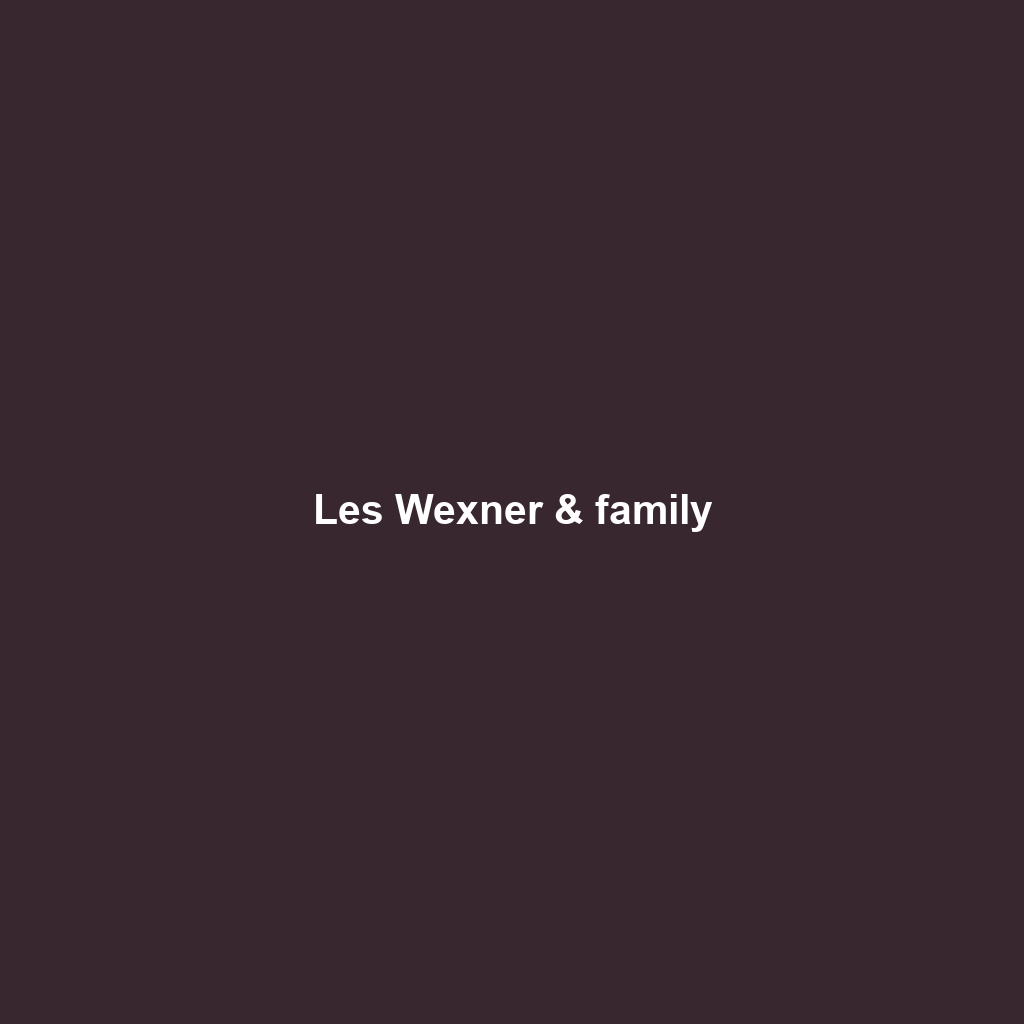 Les Wexner & family