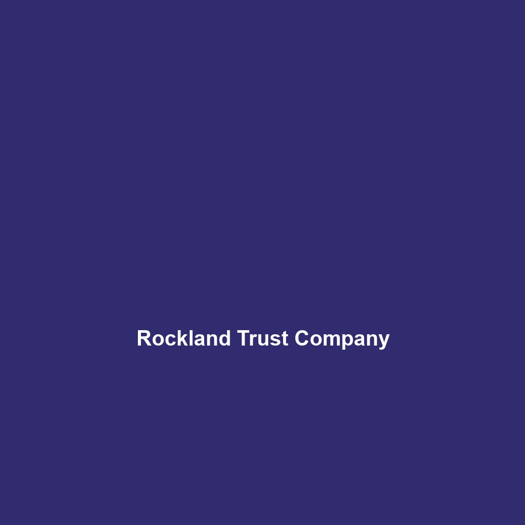 Rockland Trust Company