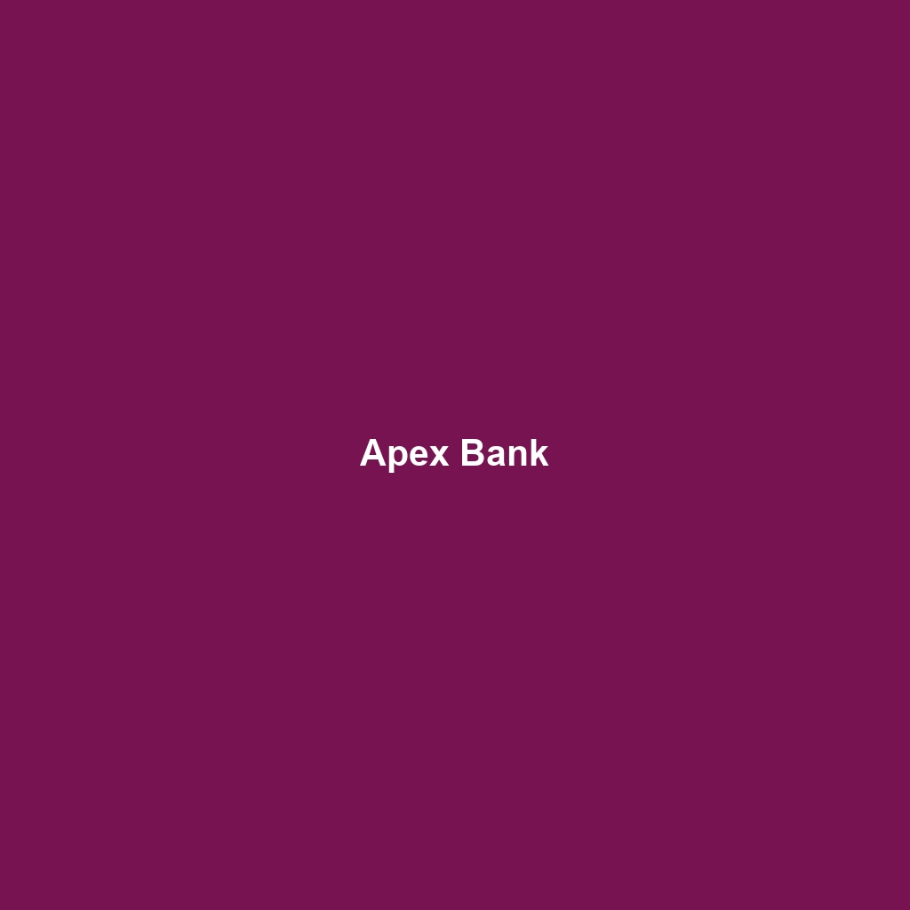 Apex Bank