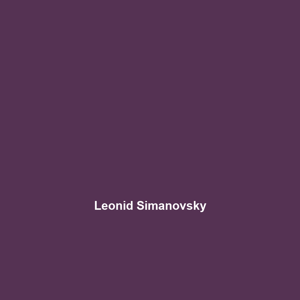 Leonid Simanovsky