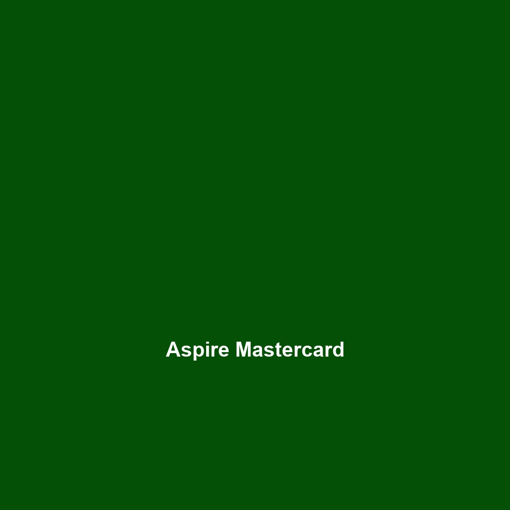 Aspiration Zero Credit Card