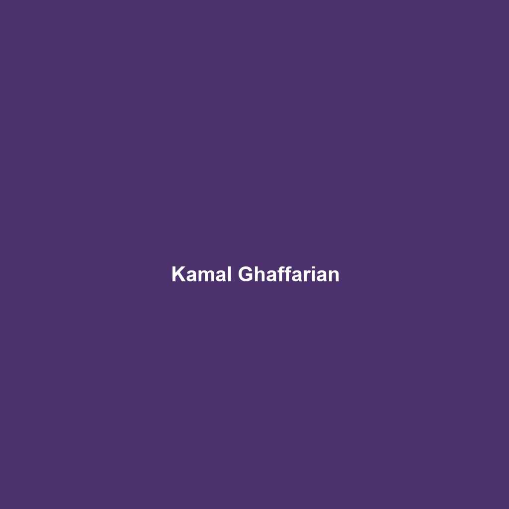 Kamal Ghaffarian