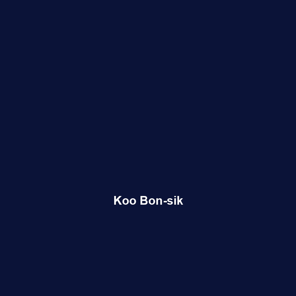 Koo Bon-sik