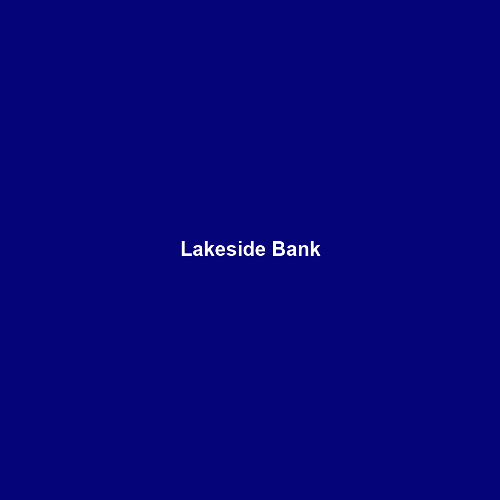 Lakeside Bank